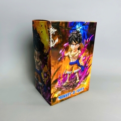 Mô Hình OnePiece luffy tập luyện cùng đệ tử - cao 19cm - nặng 270gram - Hộp Màu - Figure One Piece - N1-K45-T1-S3