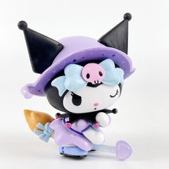 Mô hình kuromi Bộ 6 Melody Kuromi - cao 7.5 - 9.5cm - Nặng 50gram - Bọc Túi - hộp màu  - N3-K36-T1-S1