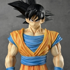 Mô Hình Dragon Ball Songoku dáng đứng + Bán Thân - Cao 48cm - Nặng 2000gram - Hộp Bìa carton - Figure anime Dragon ball N1-K37-T4-S8