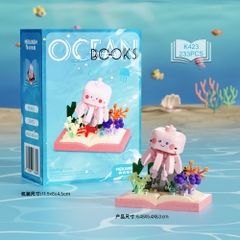 Combo 6 Mẫu lego  đại dương - Full Box - Sku : LG-S33 - (VAT 001-C6-60) - K106-T2-S9-10-11-12 (K95-T1-s5)