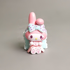 Mô hình kuromi Bộ 6 Melody Kuromi - Blind Box - cao 6-8cm - Nặng 50gram - Bọc Túi - Hộp Màu - N3-K47-T2-S1