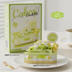Combo 6 Mẫu lego Bánh và Hoa - Full Box - Sku : LG-S24 - ((VAT 001-C6-60)) - K101-T2-S5-6
