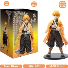Mô hình đồ chơi - figure Demon Slayer Agatsuma Zenitsu -  Kimetsu No Yaiba - No Box - N4-K10-BL3 - N1-K10-T3-S3