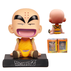 Mô Hình đồ chơi - Krillin Lắc Đầu - Dragon Ball - Bộ lắc đầu - Có Hộp Màu - K71-T2-S2