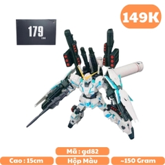 Mô hình lắp ráp HG 1/144 Full Armor Unicorn Blue Psycho-Frame FA HGUC 179 Cao 17cm - nặng 150gram - Figure Gundam - Hộp Đen SKU : 179 - N1