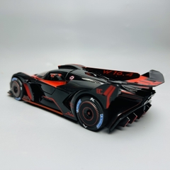Mô Hình Xe bugati màu đỏ đen 1:24 Hợp kim - Có tiếng - đèn pha sáng - Dài 21cm - rộng 9cm - cao 5cm - nặng ~ 800gram - FULL BOX : box màu SKU : oto223 - N3-K6-T4-S2