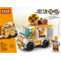 Bộ Lắp Ghép Mô Hình Xe Bán Hạt Rẻ Rang 160pcs. SKU: LG-8613-5 (VAT 001-11-30) - K98-T1-S10 - K98-T3-S10