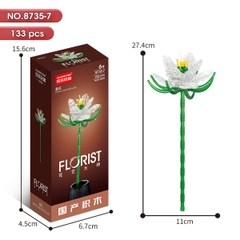 Bộ Lắp Ghép Cành Hoa Quỳnh 133pcs. SKU: LG-8735-7 (VAT 001-06-11) - K129-T3-S7