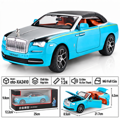 Xe thể thao tỉ lệ 1:24 - chất liệu bằng hợp kim - Có đèn và âm thanh Tính năng mở full cửa - SKU : oto-XA2410 ( VAT : 103-01-190 )