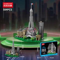 Bộ lắp ghép đường phố Pháp 584pcs. SKU: LG-8785-3 (VAT 001-12-50) - K133-T3-S15