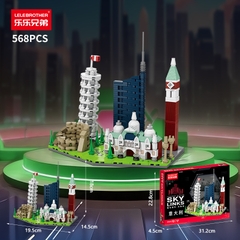 Bộ lắp ghép đường phố Ý 568pcs. SKU: LG-8785-5 (VAT 001-12-50) - K133-T3-S13
