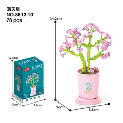Combo 2 Bộ lắp ghép Hoa Baby- Cung Ma Kết 78pcs. SKU: LG-8813-10-C (VAT 001-C2-11) - K119-T3-S10