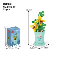 Combo 2 Bộ lắp ghép Hoa Mai phú quý 53pcs. SKU: LG-8815-19-C (VAT 001-C2-11) - K122-T3-S7