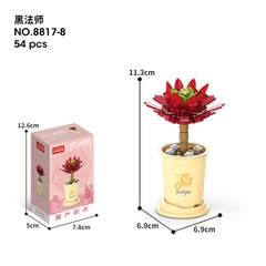 Combo 2 Bộ lắp ghép Hoa- Cung Bọ Cạp 54pcs. SKU: LG-8817-8 (VAT 001-C2-11) - K131-T3-S8