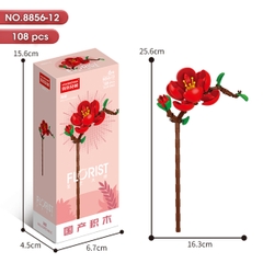 Bộ Lắp Ghép Cành Hoa Đào 108pcs. SKU: LG-8856-12 (VAT 001-06-11) - K134-T1-S12