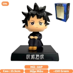 Mô Hình Fushiguro Megumi lắc đầu - cao 13,5cm - ngang 9cm - dọc 7cm - nặng 200gram + có box - N3-K24-T4-S3