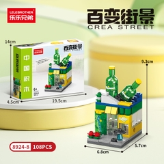 Bộ Đồ Chơi Lắp Ghép Mô Hình Cửa Hàng Cửa Hàng Sprite - 108pcs - Full Box - Sku : LG-8924-8 ( VAT 001-11-11) - K120-T1-S8 - K120-T3-S8