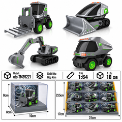 Mô hình Xe Công Trình bằng thép hợp kim , tỉ lệ 1:64 - SKU: oto-TL39221 - (VAT: 103-02-30 )