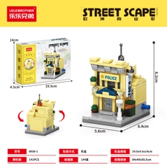 Bộ lắp ghép Nhà Kiến Trúc Châu Âu - 141 Mảnh Ghép . SKU: LG-8930-1 -  (VAT 001-11-11) K123-T1-S1