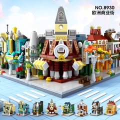 Bộ lắp ghép Nhà Kiến Trúc Châu Âu - 141 Mảnh Ghép . SKU: LG-8930-1 -  (VAT 001-11-11) K123-T1-S1