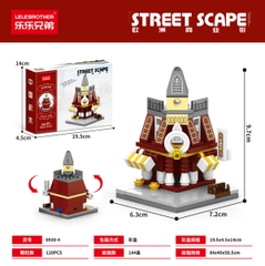 Bộ lắp ghép Nhà Kiến Trúc Châu Âu - 120 Mảnh Ghép. SKU: LG-8930-4 ( VAT 001-11-11 ) K123-T1-S4