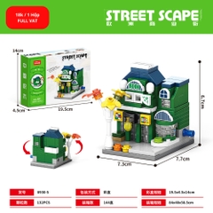 Bộ lắp ghép Nhà Kiến Trúc Châu Âu -  132 Mảnh Ghép. SKU: LG-8930-5 ( VAT 001-11-11 ) K123-T1-S5