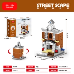 Bộ lắp ghép Nhà Kiến Trúc Châu Âu - 121 Mảnh Ghép. SKU: LG-8930-8 ( VAT 001-11-11 ) K123-T1-S8