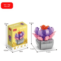 Bộ lắp ghép Hoa 89pcs . SKU: LG-8938-12 ( VAT 001-06-11 ) K118-T1-S12