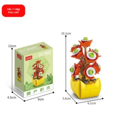 Bộ lắp ghéo hoa 108pcs. SKU: LG-8938-3 ( VAT 001-06-11 ) K118-T1-S3