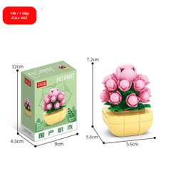 Bộ lắp ghép Hoa 112pcs. SKU: LG-8938-7 ( VAT 001-06-11 ) K118-T1-S7
