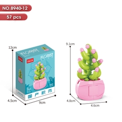 Bộ lắp ghép Hoa 57pcs. SKU: LG-8940-12 ( VAT 001-06-11 ) K130-T1-S12