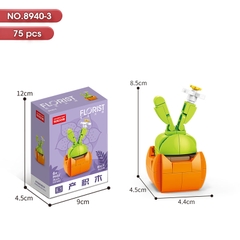 Bộ lắp ghép Hoa 75pcs . SKU: LG-8940-3 ( VAT 001-06-11 ) K130-T1-S3