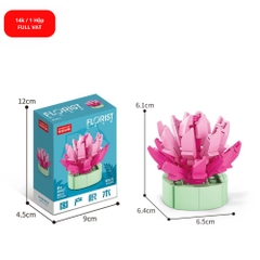Bộ lắp ghép Hoa 88pcs . SKU: LG-8940-7 ( VAT 001-06-11 ) K130-T1-S7