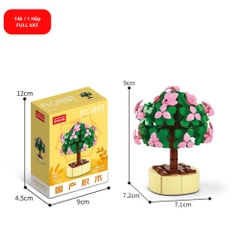 Bộ lắp ghép Hoa 126pcs. SKU: LG-8942-2 ( VAT 001-06-11 ) K131-T1-S2