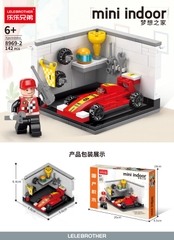 Bộ Lắp Ghép Mô Hình Cửa Hàng Sửa Xe 142pcs. SKU: LG-8969-2 (VAT 001-12-30) - K111-T2-S2