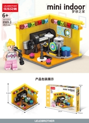 Bộ Lắp Ghép Mô Hình Phòng Âm nhạc 163pcs. SKU: LG-8969-3 (VAT 001-12-30) - K111-T2-S3