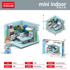 Bộ Lắp Ghép Mô Hình Phòng Khám 158pcs. SKU: LG-8969-5 (VAT 001-12-30) - K111-T2-S5