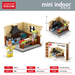 Bộ Lắp Ghép Mô Hình Phòng Bếp 154pcs. SKU: LG-8969-8 (VAT 001-12-30) - K111-T2-S8