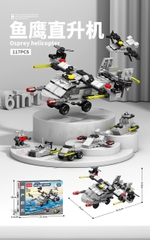 Đồ Chơi Lắp Ghép Máy Bay (6 IN 1) - 117 hạt - Full Box - Sku : LG-8971-7 ( VAT 001-22-11 ) - K84-T2-S7 -t3-s7