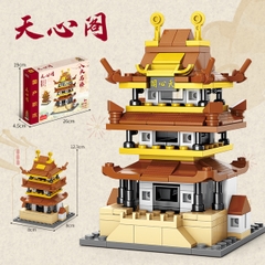 Bộ lắp ghép mô hình  Tháp Thiên Tân Đình 167pcs. SKU: LG-8973-6 (VAT 001-12-30) - K132-T1-S6