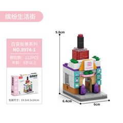 Đồ Chơi Lắp Ghép Lego Cửa hàng trang điểm - 108 hạt - Full Box - Sku : LG-8974-1 ( VAT 001-11-11 ) - K128-T1-S1