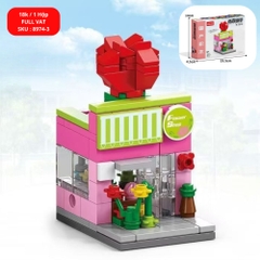 Đồ Chơi Lắp Ghép Lego Cửa hàng hoa - 105 hạt - Full Box - Sku : LG-8974-3 ( VAT 001-11-11 ) - K128-T1-S3