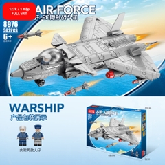 Đồ Chơi Lắp Ghép Lego Máy Bay Chiến Đấu - 582 Hạt - Full Box - Sku : LG-8876 ( VAT 001-22-50 ) - K124-T3-S1