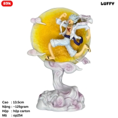 Mô Hình OnePiece Luffy Gear 5 ánh trăng bản nhỏ Bản B - Cao 13.5cm - nặng 125gram - Phụ kiện : có LED , Figure OnePiece - có hộp bìa - K27-T2-S11