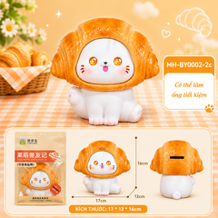 Mô Hình Các Con Vật Cosplay Bánh Ngọt Size Nhỡ KT 17*12*16cm  - SKU : MH-BY0002-2 - (VAT: MH003)