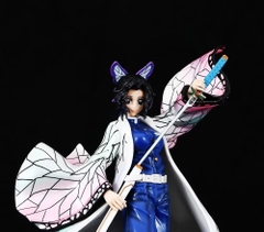 Hàng Box Nhựa - Mô Hình Kimetsu No Yaiba Shinobu dáng đứng chiến đấu cao 29cm nặng 800 gram - Figure Thanh gươm diệt quỷ - Có Vỏ Hộp màu - N4-K1-BL1 - N1-K19-T1-S2