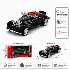 Xe Cổ chất liệu hợp kim , tỉ lệ 1:32 - SKU : oto-HN3288 - ( VAT : 103-01-110 )