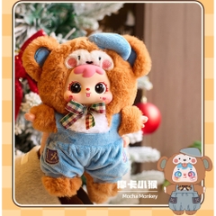 Hàng Chính Hãng - Blinbox tyke cafe blind box set 6 ngẫu nhiên - cao ~ 22cm - Nặng 500gram - Túi Mù - Hộp Màu