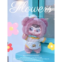 Hàng Chính Hãng - Blinbox doubao 400% + mắt xoay + quần áo blind box ngẫu nhiên - Cao : 30cm - Nặng 500gram - Túi Mù - Hộp Màu