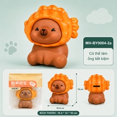 Mô Hình Các Con Vật Cosplay Món Ăn Cá Nướng size nhỡ KT 16.4*12*16 cm - SKU : MH-BY0004-2 - ( VAT : 002-09-80 )